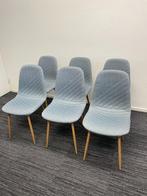 Stoelen 6 Stuks (Jonstrup) | 12,50  per stoel, Ophalen, Zo goed als nieuw, Blauw, Vijf, Zes of meer stoelen
