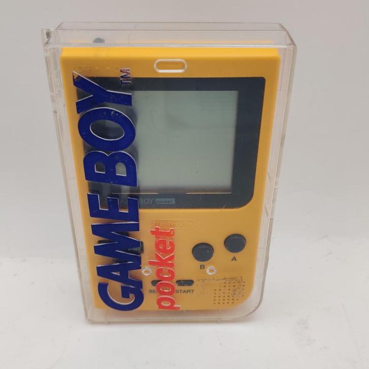 Gameboy Pocket Yellow met case nette staat! nu voor €99.99, Spelcomputers en Games, Games | Nintendo Game Boy, Zo goed als nieuw