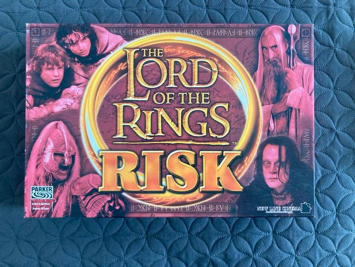 Risk Lord of the Rings - Bordspel, Hobby en Vrije tijd, Gezelschapsspellen | Bordspellen, Zo goed als nieuw, Ophalen of Verzenden
