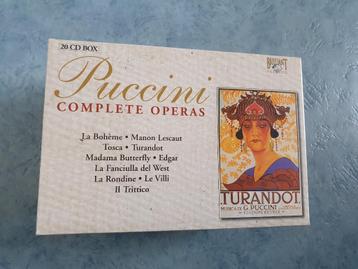 Puccini - Complete opera (20 cd box) beschikbaar voor biedingen