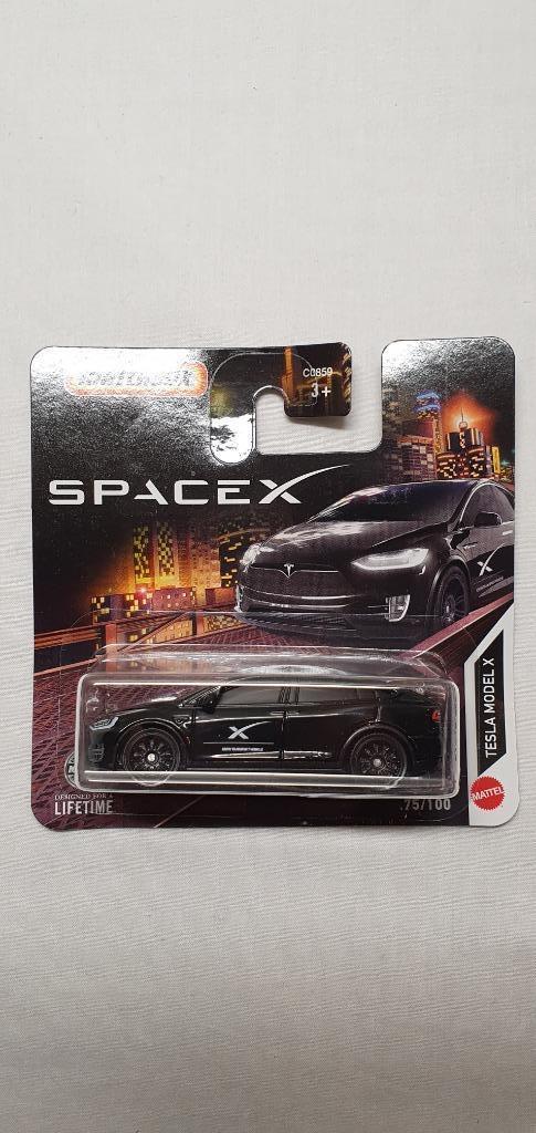 Matchbox Tesla Model X space X, Hobby en Vrije tijd, Modelauto's | Overige schalen, Nieuw, Auto, Ophalen of Verzenden