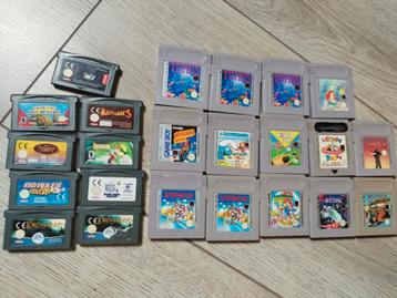 Diverse gameboy spellen beschikbaar voor biedingen