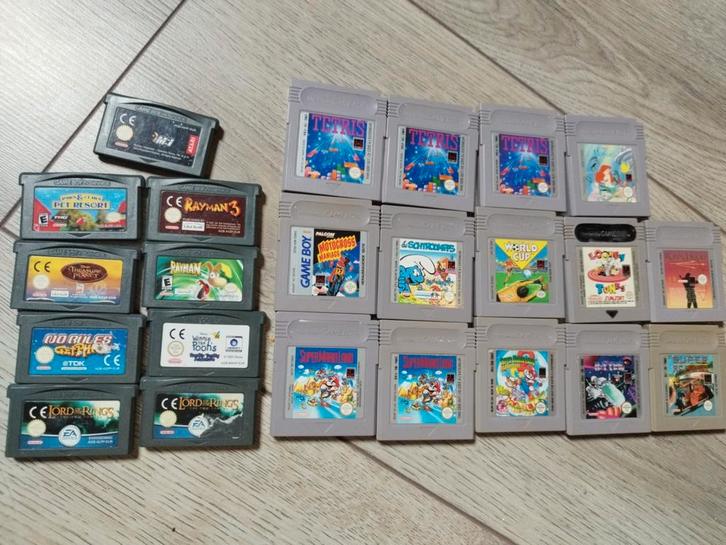 Diverse gameboy spellen, Spelcomputers en Games, Spelcomputers | Nintendo Game Boy, Zo goed als nieuw, Verzenden