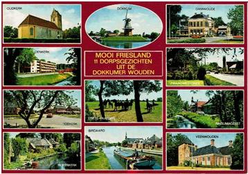 Ansichtkaart 11 dorpsgezichten dokkumer wouden beschikbaar voor biedingen