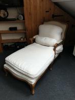 Prachtige Chaise Longue  - stoel - ligstoel, Ophalen, Hout, Gebruikt, Eenpersoons