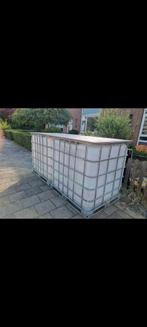 IBC Tank 1000 Liter, Ophalen, Kunststof, Gebruikt, Met kraantje