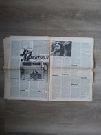 Jim Morrison: is niet dood  A3 formaat sept 1977, Verzamelen, Ophalen of Verzenden, 1960 tot 1980, Knipsel(s)