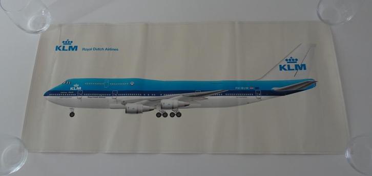 Vintage KLM Poster, Verzamelen, Posters, Zo goed als nieuw, Rechthoekig Liggend, Ophalen