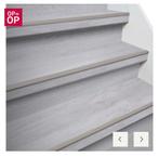 Firststep traprenovatieset laminaattreden lichtgrijs eiken, Overige materialen, Overige typen, Nieuw, Ophalen of Verzenden