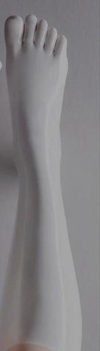 Witte Latex Voeten - Maat L & XL, Verzenden, Nieuw, Wit, Accessoires