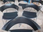 Giroflex stoelen 6x, Huis en Inrichting, Bureaustoelen, Ophalen, Gebruikt, Zwart