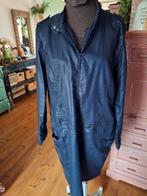 Jurk blauw stretch geisha 46, Maat 38/40 (M), Blauw, Ophalen of Verzenden, Zo goed als nieuw