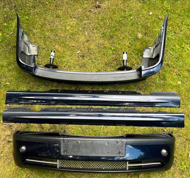 BMW E46 330i Touring Bumperset + sideskirts, Auto-onderdelen, Carrosserie en Plaatwerk, Bumper, BMW, Links, Gebruikt, Ophalen of Verzenden