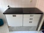 Mooie keukenblok te koop 📍houten! 75€, Huis en Inrichting, Keuken | Complete keukens, Ophalen of Verzenden, Gebruikt, Wit, Enkelwandige keuken