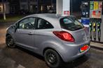 Ford Ka 1.2 51KW 2010 Grijs, Auto's, Voorwielaandrijving, 1242 cc, 4 cilinders, 4 stoelen
