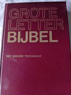 Grote letter bijbel. NBG vertaling 1951. NT, Boeken, Godsdienst en Theologie, Ophalen of Verzenden, Zo goed als nieuw, Nederlands Bijbelgenootschap