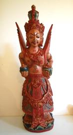 Antieke Kroonboeddha / Jambupati, Birma, Ophalen of Verzenden