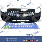 W213 BUMPER AMG 2023 FACELIFT VOORBUMPER ZWART E Klasse Merc, Gebruikt, Voor, Mercedes-Benz, Ophalen of Verzenden