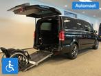 Mercedes V-Klasse L2H1 Rolstoelbus Automaat Bodemverlaging, Auto's, Mercedes-Benz, Automaat, 12 maanden, 15 km/l, Zwart