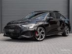 Audi A3 Limousine 35 TFSI S-Line Pano S3 B&O Head-up E-Stoel, Auto's, 4 cilinders, Zwart, Leder, Bedrijf