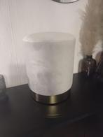 Poef Grijs, Ophalen, Zo goed als nieuw, Rond, Minder dan 50 cm