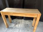 Sidetable grenen 120x40, Huis en Inrichting, Ophalen, 100 tot 150 cm, Minder dan 25 cm, Grenenhout