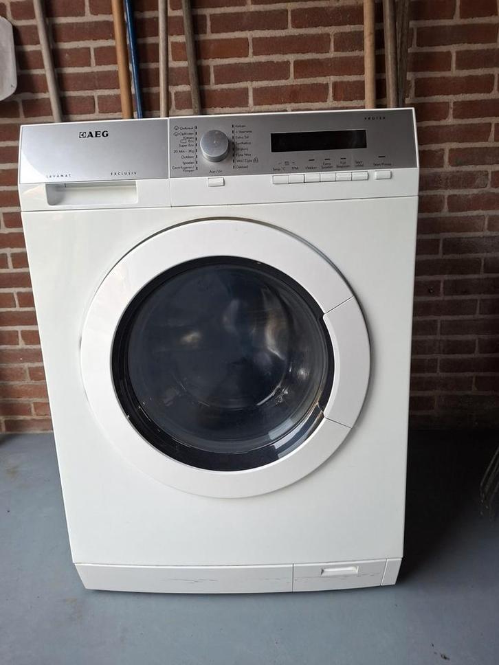 AEG Wasmachine - Goed Onderhouden, Witgoed en Apparatuur, Wasmachines, Gebruikt, Voorlader, 6 tot 8 kg, 85 tot 90 cm, 1200 tot 1600 toeren