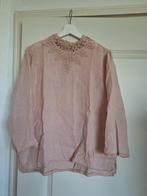 Zara roze blouse met kant maat M, Kleding | Dames, Blouses en Tunieken, Maat 38/40 (M), Zara, Ophalen of Verzenden, Zo goed als nieuw