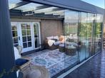 GLAZEN SCHUIFWAND - INCLUSIEF MONTAGE, RAILS EN BTW, Tuin en Terras, Tuinhuizen, Overige materialen, 200 tot 400 cm, 3 ramen of meer