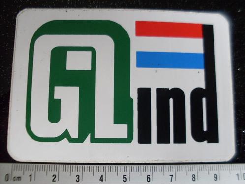 sticker GLind nederland logo Gilind Cilind, Verzamelen, Stickers, Zo goed als nieuw, Bedrijf of Vereniging, Verzenden