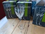 AH Wedgwood Toscane kristal witte wijnglazen, Ophalen of Verzenden, Zo goed als nieuw, Overige typen