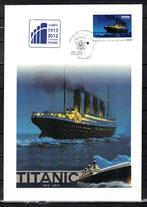 X357 Centraal Afrika Envelop Schepen / Titanic gestempeld, Overige thema's, Verzenden, Gestempeld