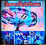 REMO ROTOTOMS Chrome, Black, White vintage/pre-owned, Gebruikt, USA, Ophalen of Verzenden, Melodische percussie