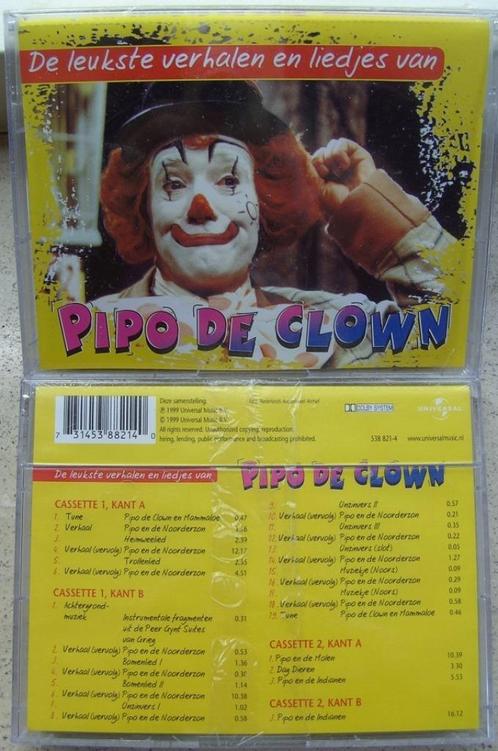 PIPO DE CLOWN CASSETTE NIEUWE 73145388214 nieuw, Cd's en Dvd's, Cassettebandjes, Nieuw in verpakking, Onbespeeld, Overige genres