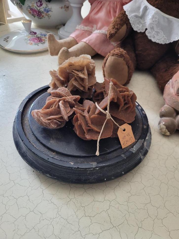 4 woestijn rozen per stuk 7.95, Verzamelen, Mineralen en Fossielen, Overige typen, Ophalen of Verzenden