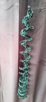 Wind spinner gehaakt turquoise/zwart, Ophalen of Verzenden, Nieuw, Haken, Overige typen