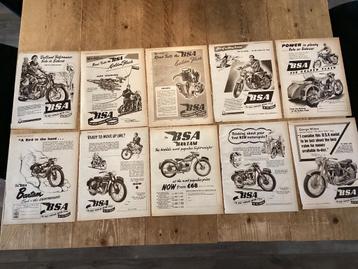 BSA MOTOREN,  beginjaren 50 vorige eeuw beschikbaar voor biedingen