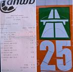 Vignet met aankoopbewijs, Tickets en Kaartjes, Eén persoon