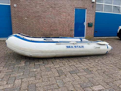 Rubberboot met buitenboordmotor SEA STAR, Watersport en Boten, Rubberboten, Zo goed als nieuw, Overige merken, Overige materialen