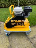 Bomag 15/45 Trilplaat met Honda Motor, Ophalen