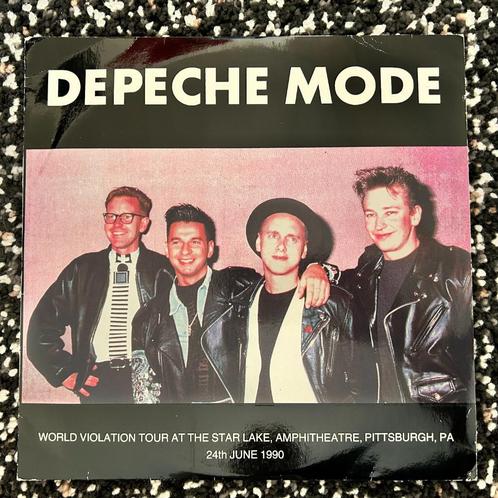 Depeche Mode - 2LP World Violation Tour At The Star Lake VG+, Cd's en Dvd's, Vinyl | Pop, Gebruikt, 1980 tot 2000, Overige formaten