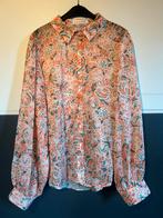 Oranje Paisley Blouse - Maat M, Kleding | Dames, Blouses en Tunieken, Ophalen of Verzenden, Zo goed als nieuw, Maat 38/40 (M)