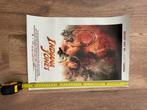 Indiana jones bioscoop poster, A1 t/m A3, Zo goed als nieuw, Film en Tv, Verzenden