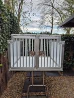 Dubbele autokennel, Dieren en Toebehoren, Ophalen, Zo goed als nieuw