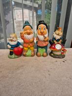 Vintage Tuinkabouters - Set van 4, Ophalen of Verzenden, Gebruikt, Tuinkabouter