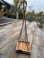 Houten decoratie plateau met touw, Ophalen of Verzenden, Nieuw