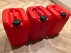 Mooie Rode Jerrycans 20L UN gekeurd, Minder dan 75 liter, Ophalen, Zo goed als nieuw, Kunststof