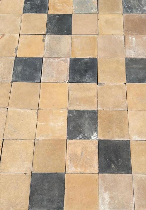Okerkleurige tegels geschikt voor toiletje / keuken 2.5 m2, Doe-het-zelf en Verbouw, Sanitair, Gebruikt, Glas, Steen, Ophalen of Verzenden