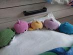 5 gehaakte Baby shark figuren, Ophalen of Verzenden, Nieuw, Overige typen