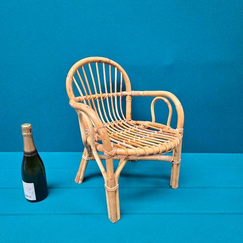 Rotan kinderstoel, Kinderen en Baby's, Kinderstoelen, Gebruikt, Overige typen, Ophalen